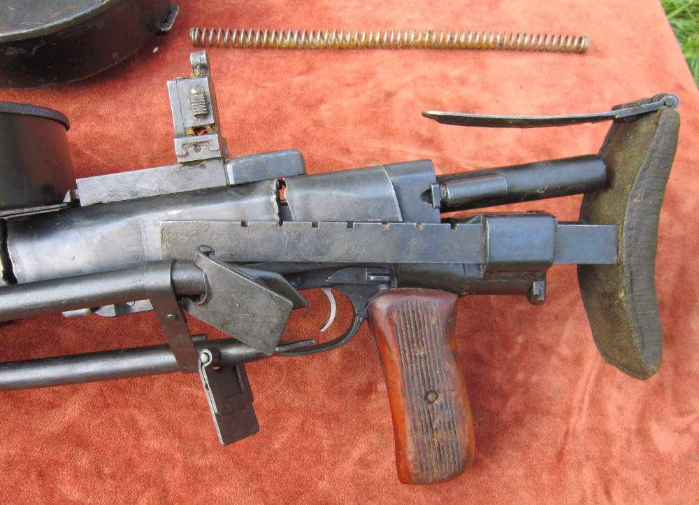 1945 Russian DTM SEMI AUTO DP-Tanker LMG parts kit, w/barrel, 2 Drums,tools-img-12