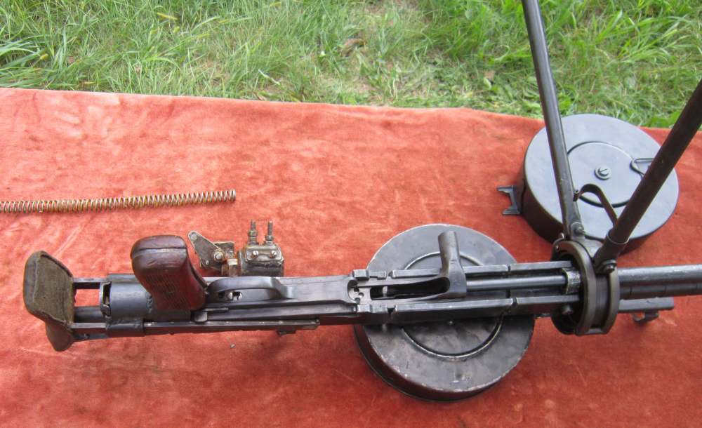 1945 Russian DTM SEMI AUTO DP-Tanker LMG parts kit, w/barrel, 2 Drums,tools-img-56
