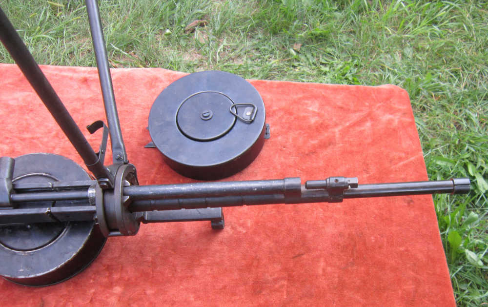 1945 Russian DTM SEMI AUTO DP-Tanker LMG parts kit, w/barrel, 2 Drums,tools-img-58