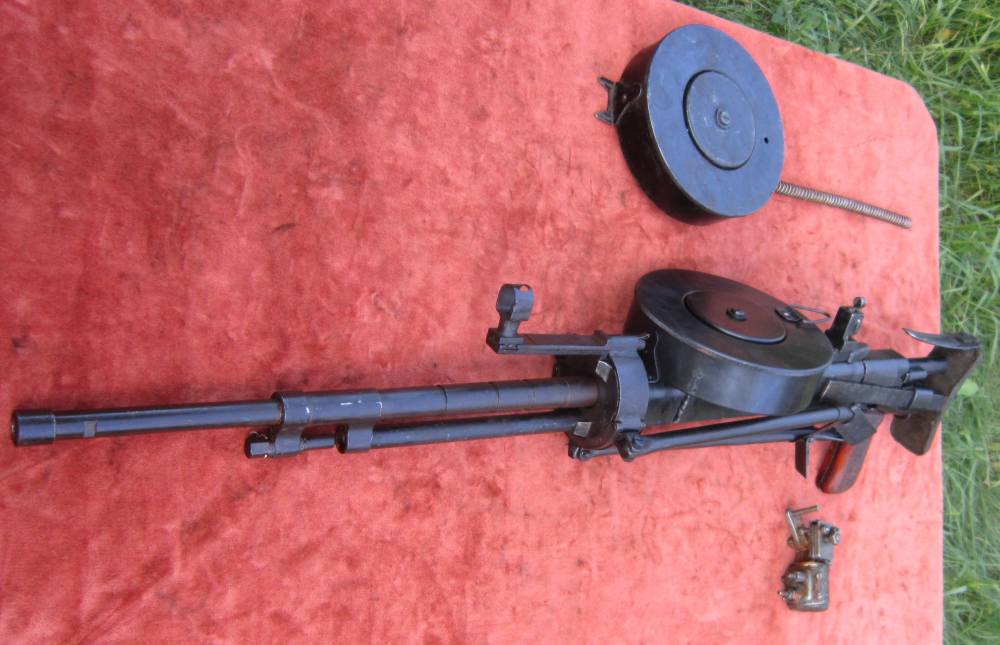 1945 Russian DTM SEMI AUTO DP-Tanker LMG parts kit, w/barrel, 2 Drums,tools-img-18
