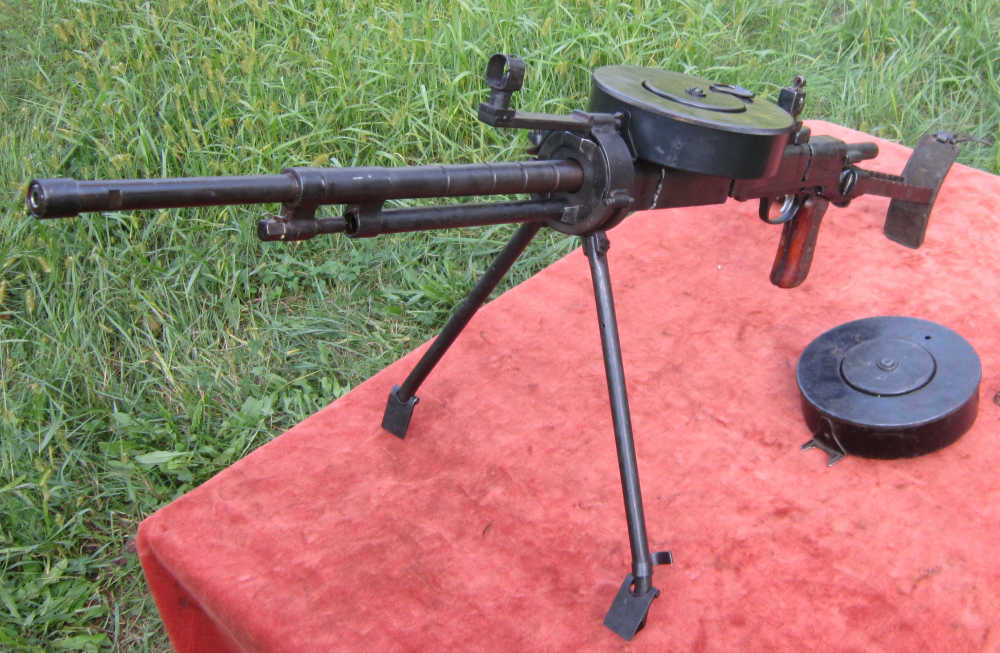 1945 Russian DTM SEMI AUTO DP-Tanker LMG parts kit, w/barrel, 2 Drums,tools-img-28