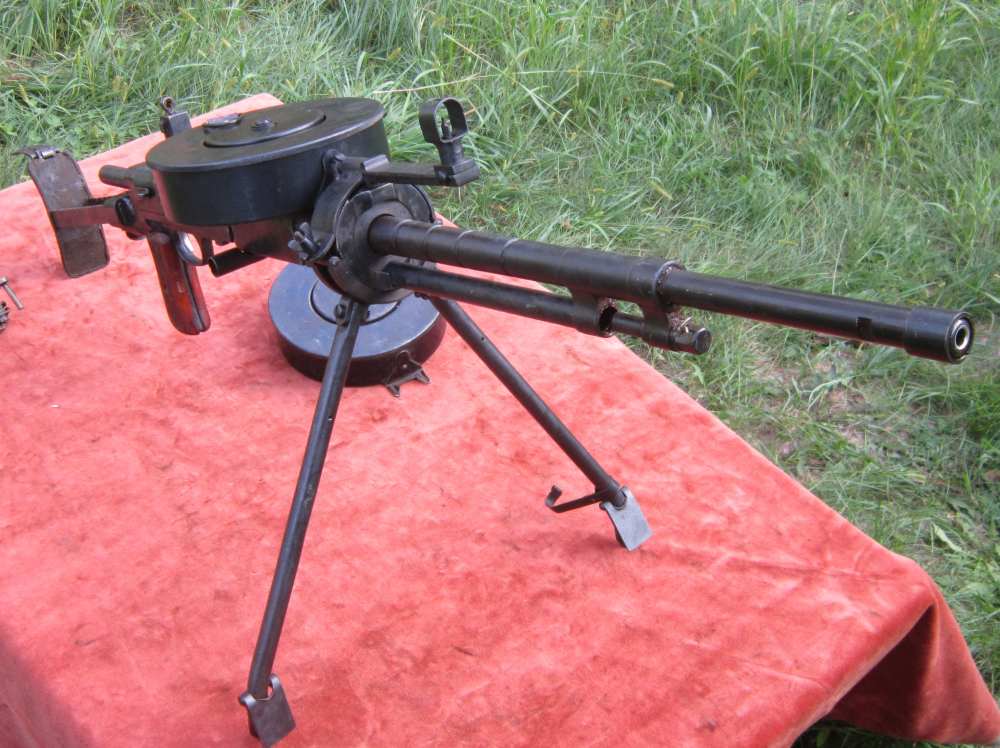 1945 Russian DTM SEMI AUTO DP-Tanker LMG parts kit, w/barrel, 2 Drums,tools-img-42