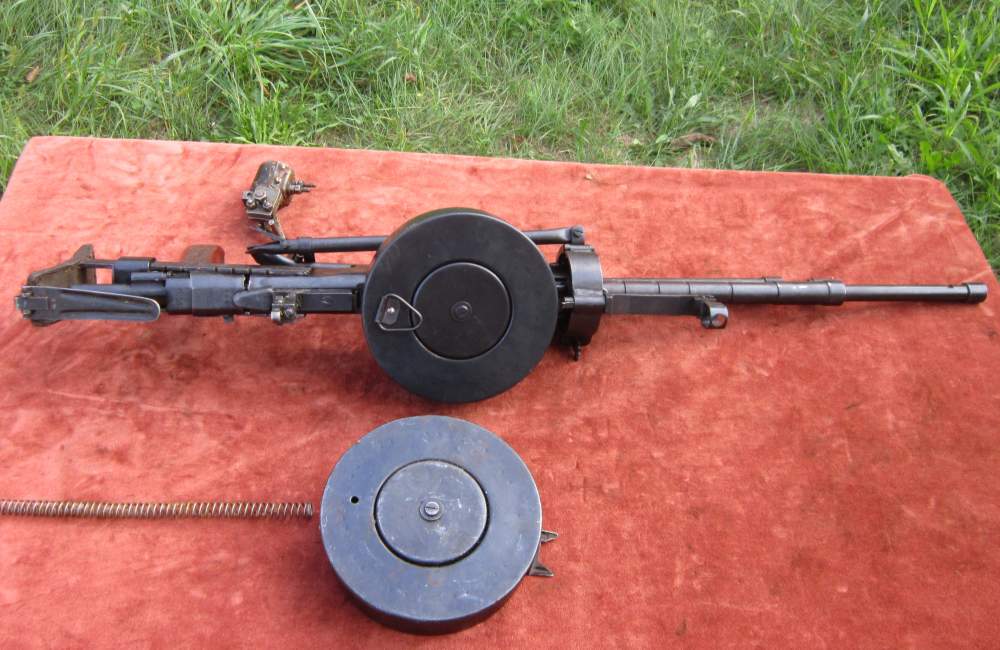1945 Russian DTM SEMI AUTO DP-Tanker LMG parts kit, w/barrel, 2 Drums,tools-img-20
