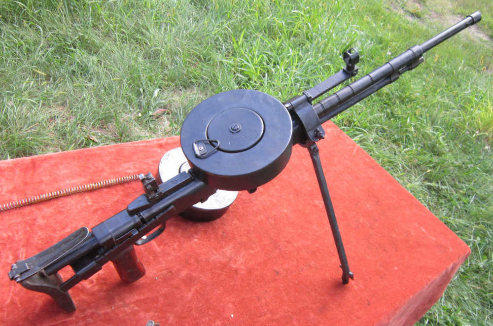 1945 Russian DTM SEMI AUTO DP-Tanker LMG parts kit, w/barrel, 2 Drums,tools-img-10