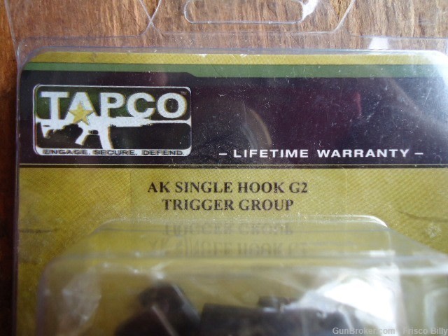 TAPCO US Made AK47 Single Hook Trigger Group - New-img-1