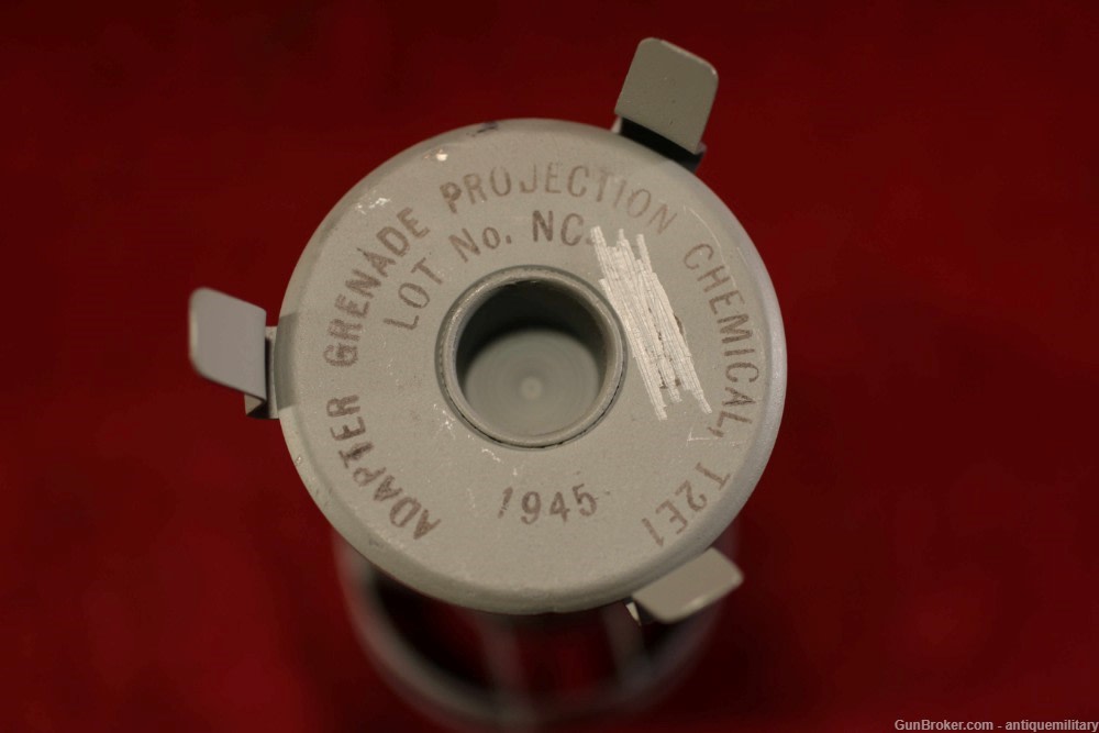 US WW2 Grenade Adapter Projection Chemical 1945 Dated NOS-img-1