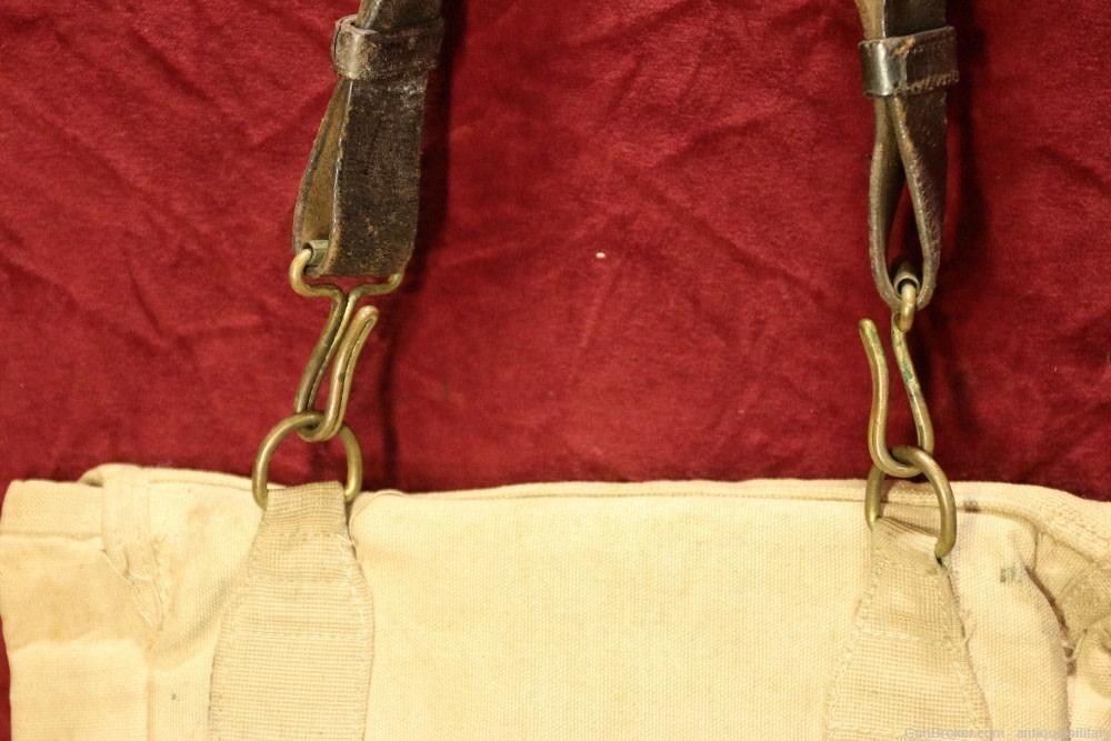 US M1878 Haversack & Strap - Indian War, Span Am - Identified to Soldier-img-5