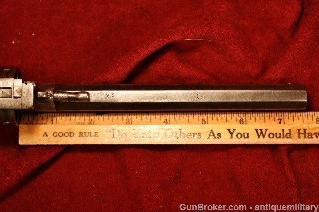 US Civil War Bacon Revolver - .38 Navy Model-img-6
