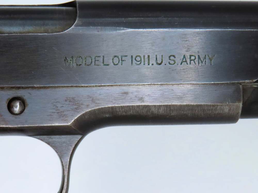 Rare WW1 Colt USMC Contract Model 1911 U.S. Army 45 Acp Marine Pistol 1917-img-5