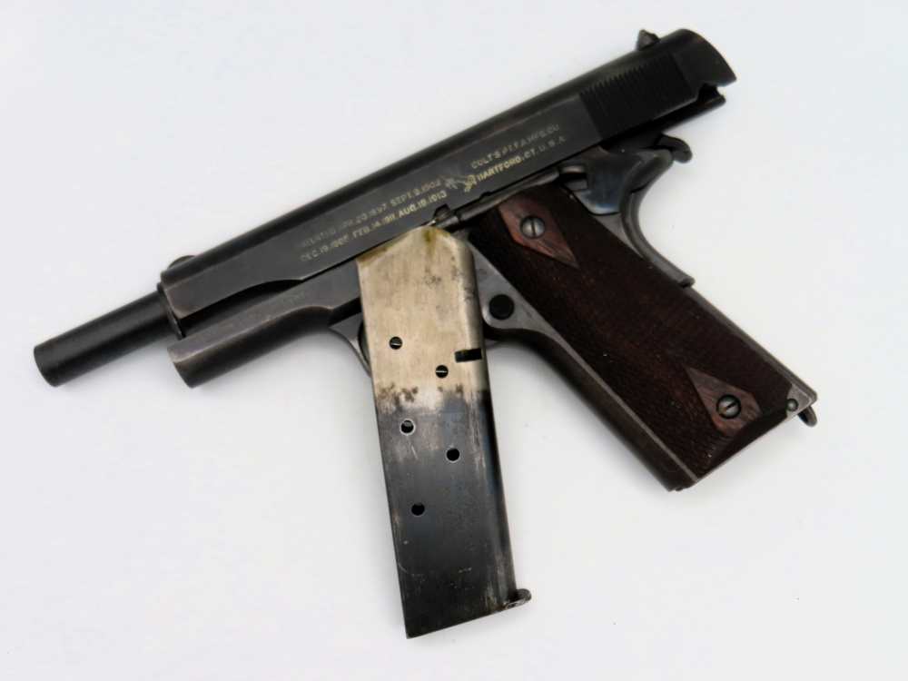 Rare WW1 Colt USMC Contract Model 1911 U.S. Army 45 Acp Marine Pistol 1917-img-22