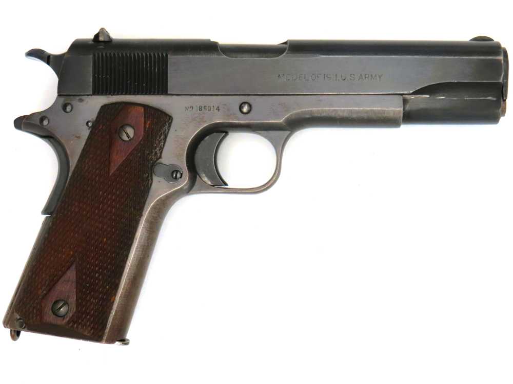 Rare WW1 Colt USMC Contract Model 1911 U.S. Army 45 Acp Marine Pistol 1917-img-0