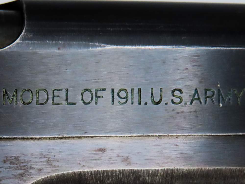 Rare WW1 Colt USMC Contract Model 1911 U.S. Army 45 Acp Marine Pistol 1917-img-6