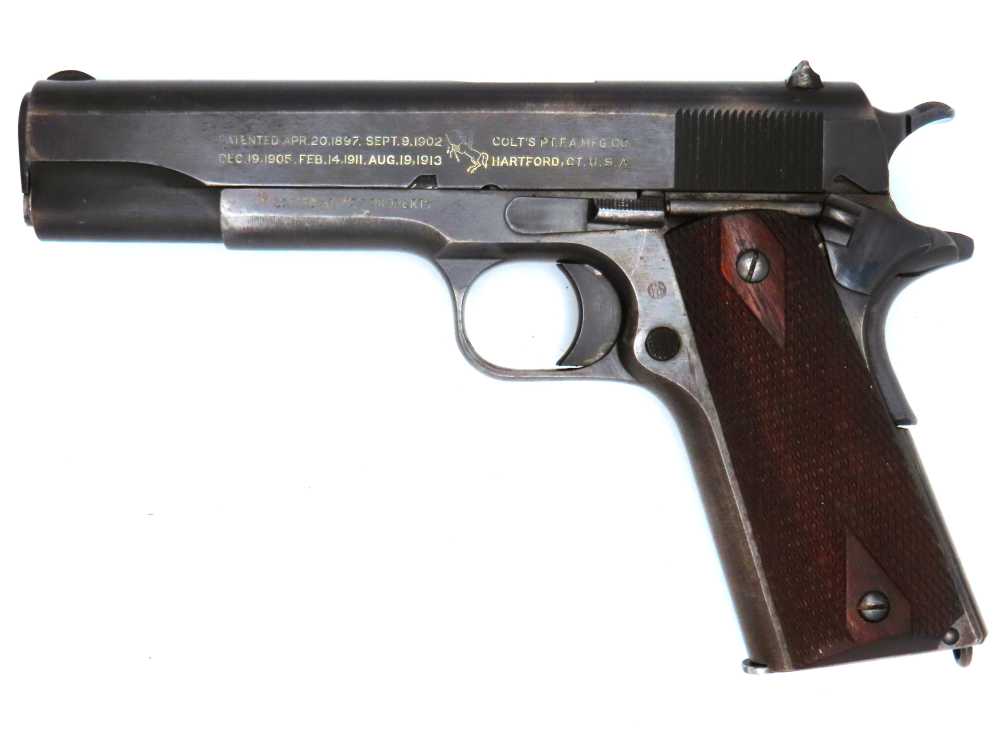 Rare WW1 Colt USMC Contract Model 1911 U.S. Army 45 Acp Marine Pistol 1917-img-14
