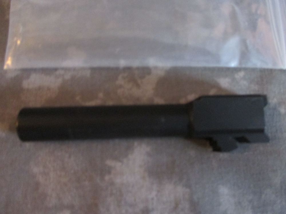 Glock 19 9MM Match Pistol Barrel - NEW U.S. Manufacture -img-3