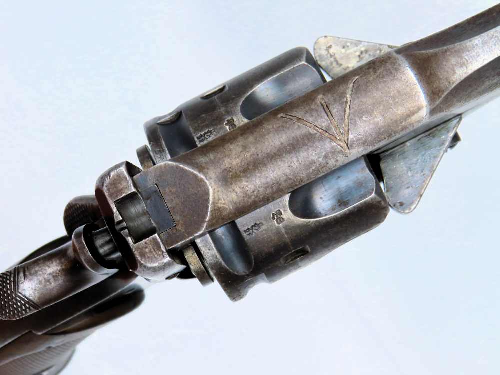 British Webley Mk.IV Unaltered .455 Boer War-WW1 Royal Navy Revolver c.1902-img-8