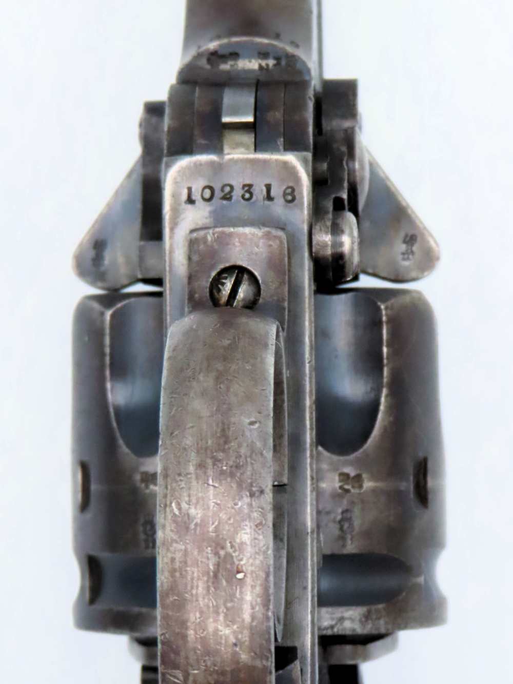 British Webley Mk.IV Unaltered .455 Boer War-WW1 Royal Navy Revolver c.1902-img-19