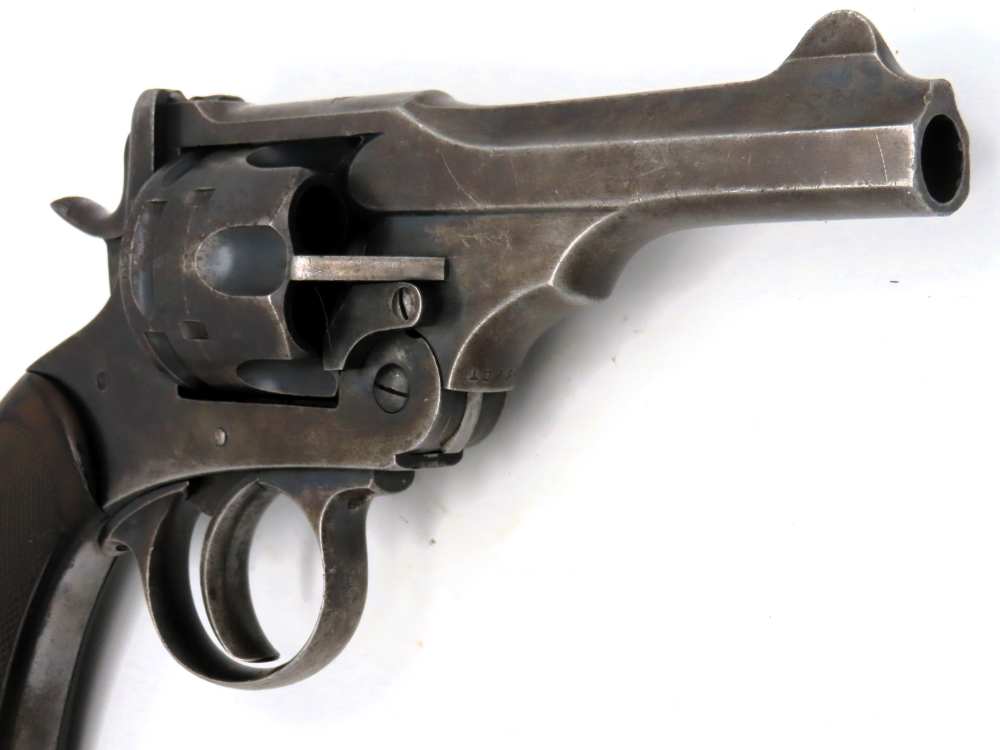 British Webley Mk.IV Unaltered .455 Boer War-WW1 Royal Navy Revolver c.1902-img-4
