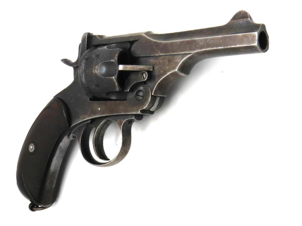 British Webley Mk.IV Unaltered .455 Boer War-WW1 Royal Navy Revolver c.1902-img-10
