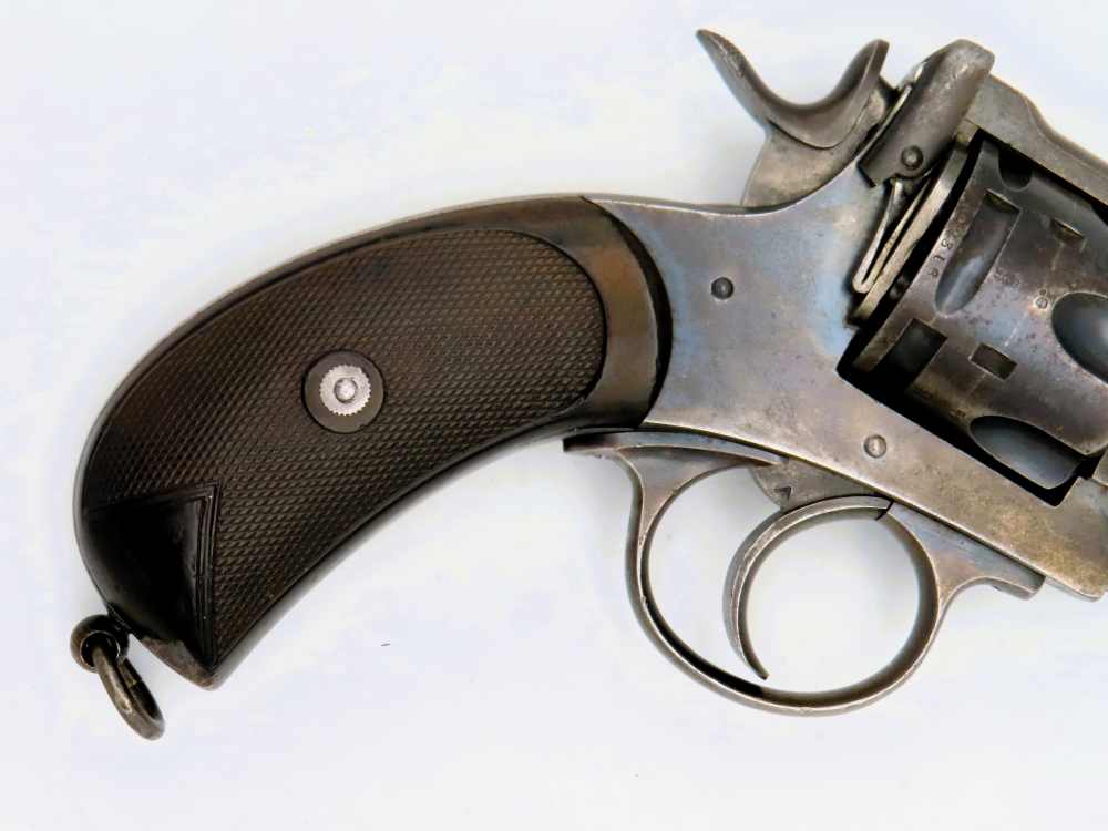 British Webley Mk.IV Unaltered .455 Boer War-WW1 Royal Navy Revolver c.1902-img-6
