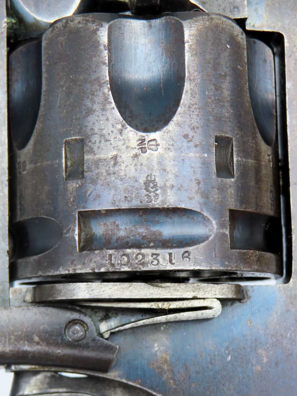 British Webley Mk.IV Unaltered .455 Boer War-WW1 Royal Navy Revolver c.1902-img-20