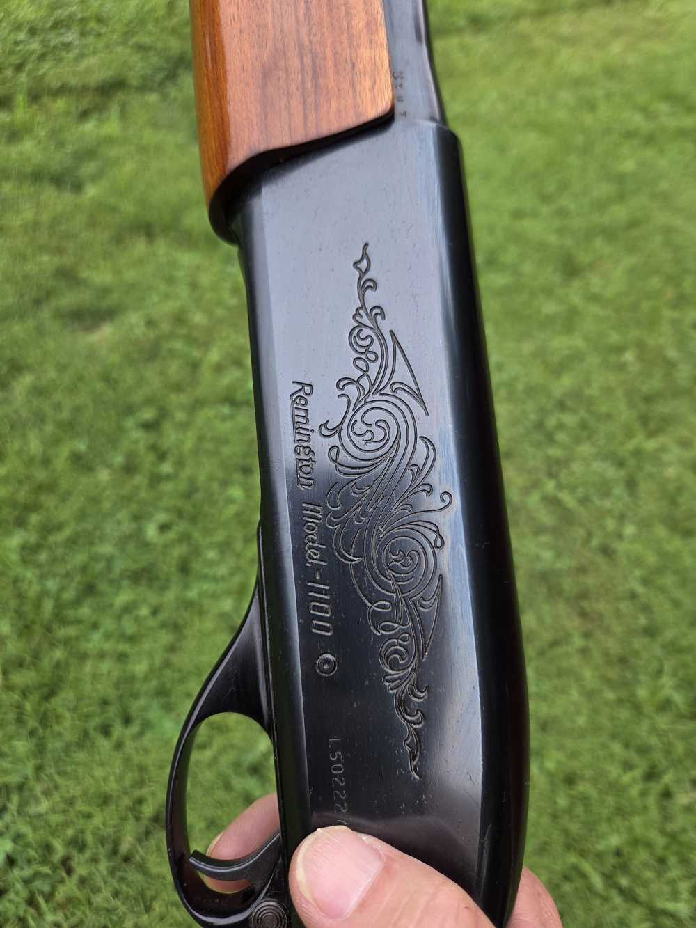 Remington 1100 deer gun smooth bore -img-1