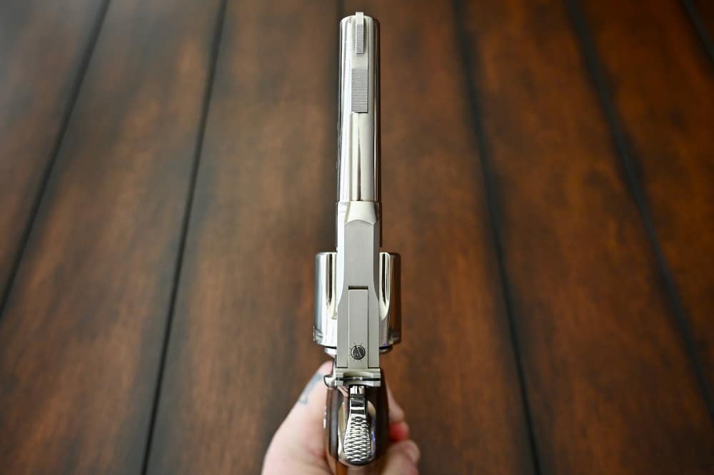 1955 Colt 357 Pre-Python .357 Magnum 4" Nickel LNIB w/ Colt Archives Letter-img-15