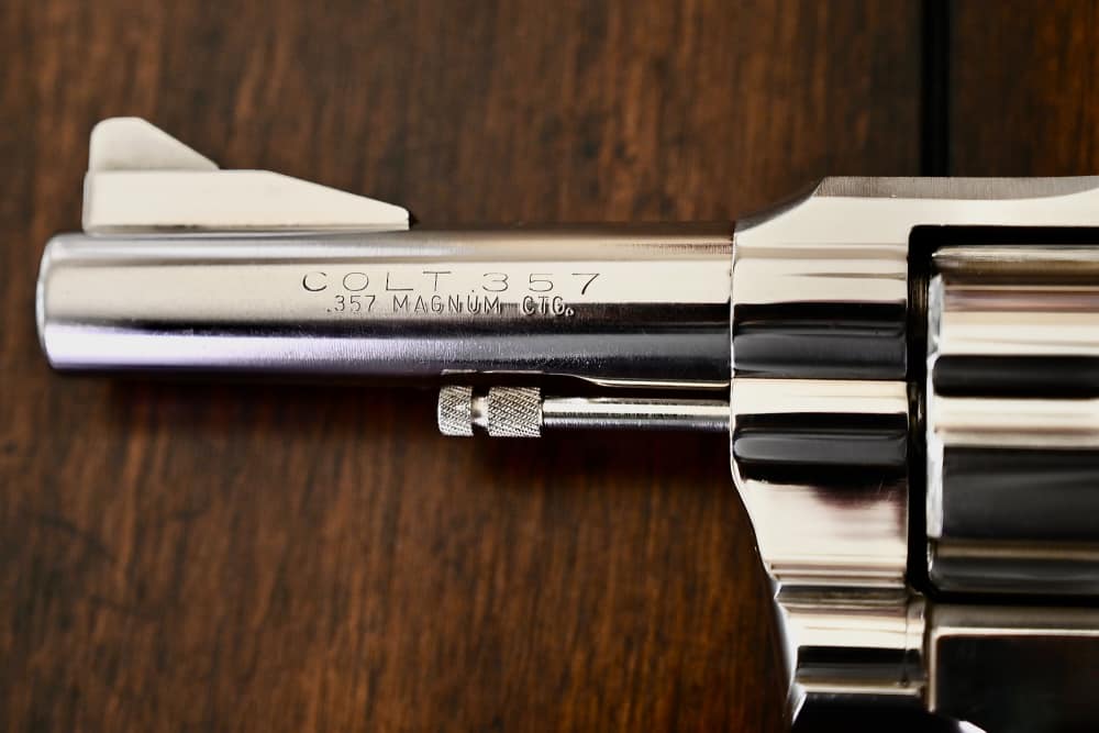 1955 Colt 357 Pre-Python .357 Magnum 4" Nickel LNIB w/ Colt Archives Letter-img-13