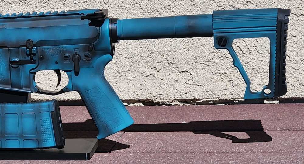 NTS GUNS .300 Blackout AR 15 Distressed Teal-img-8