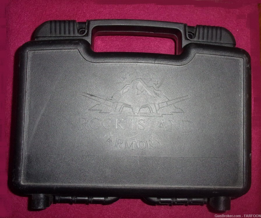 ROCK ISLAND ARMORY REVOLVER BOX, LOCK & OWNERS MANUAL-img-0