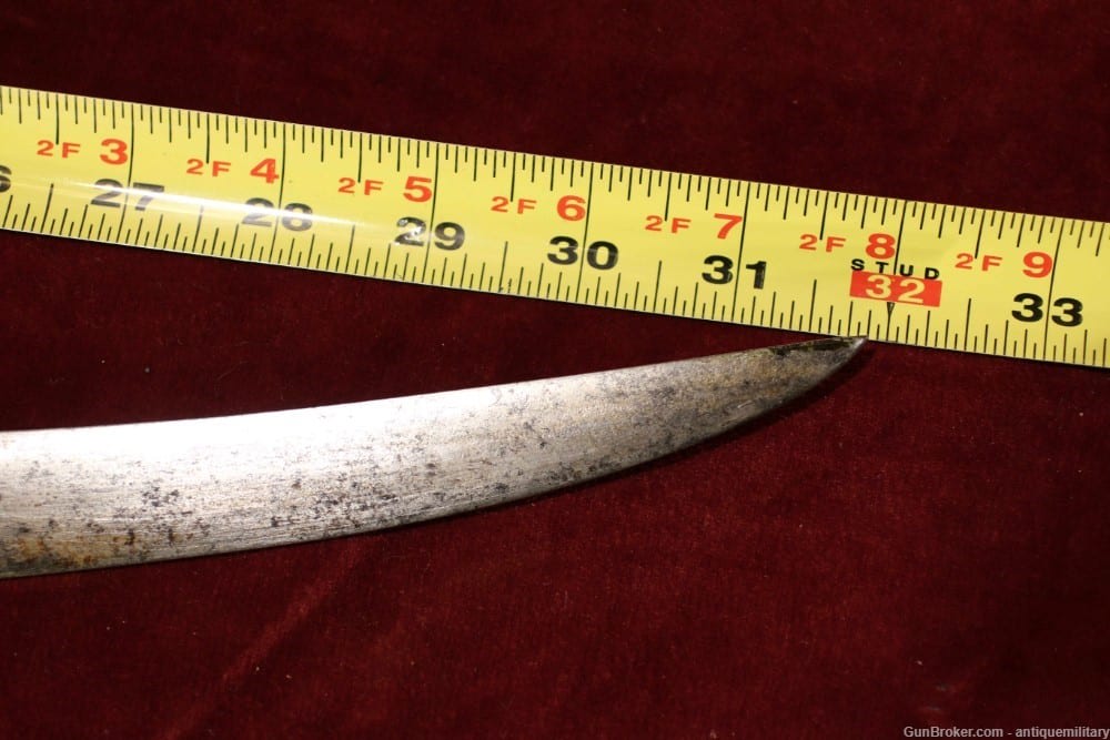 US M1840 Artillery Saber - US Civil War - 1864 Ames Chicopee Falls-img-24