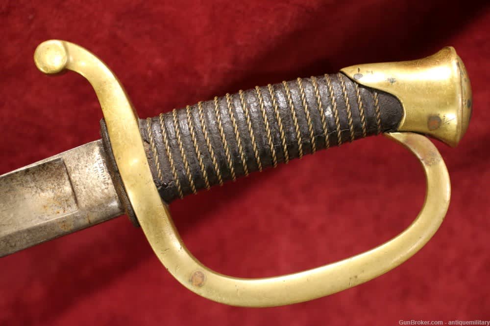 US M1840 Artillery Saber - US Civil War - 1864 Ames Chicopee Falls-img-6