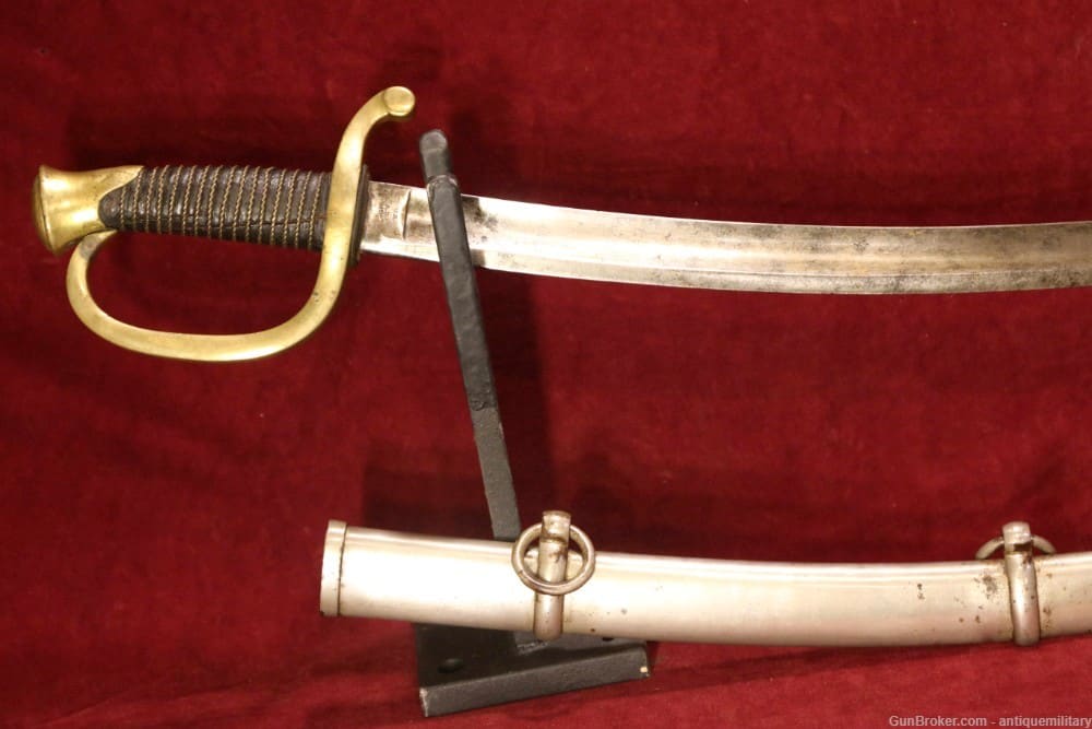 US M1840 Artillery Saber - US Civil War - 1864 Ames Chicopee Falls-img-1