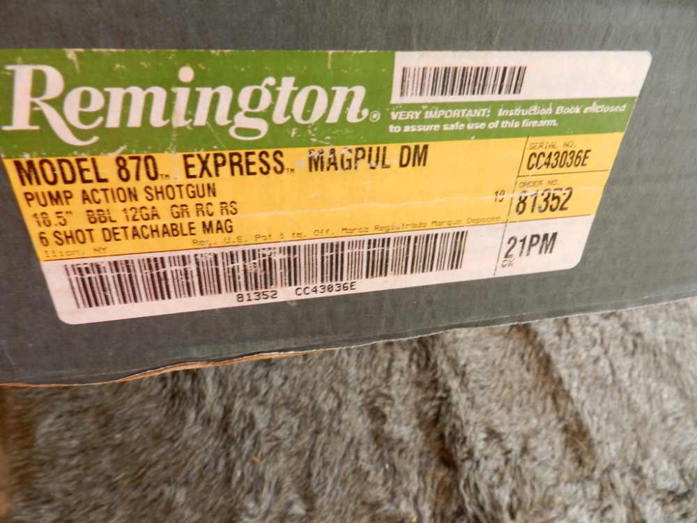 Remington Model 870 Express Tactical MagPul DM NIB-img-28