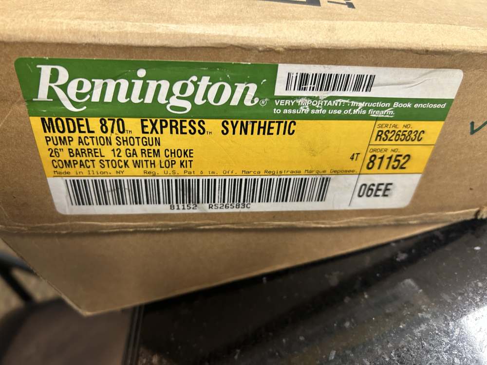 Remington 870 12GA 26" Barrel-img-2