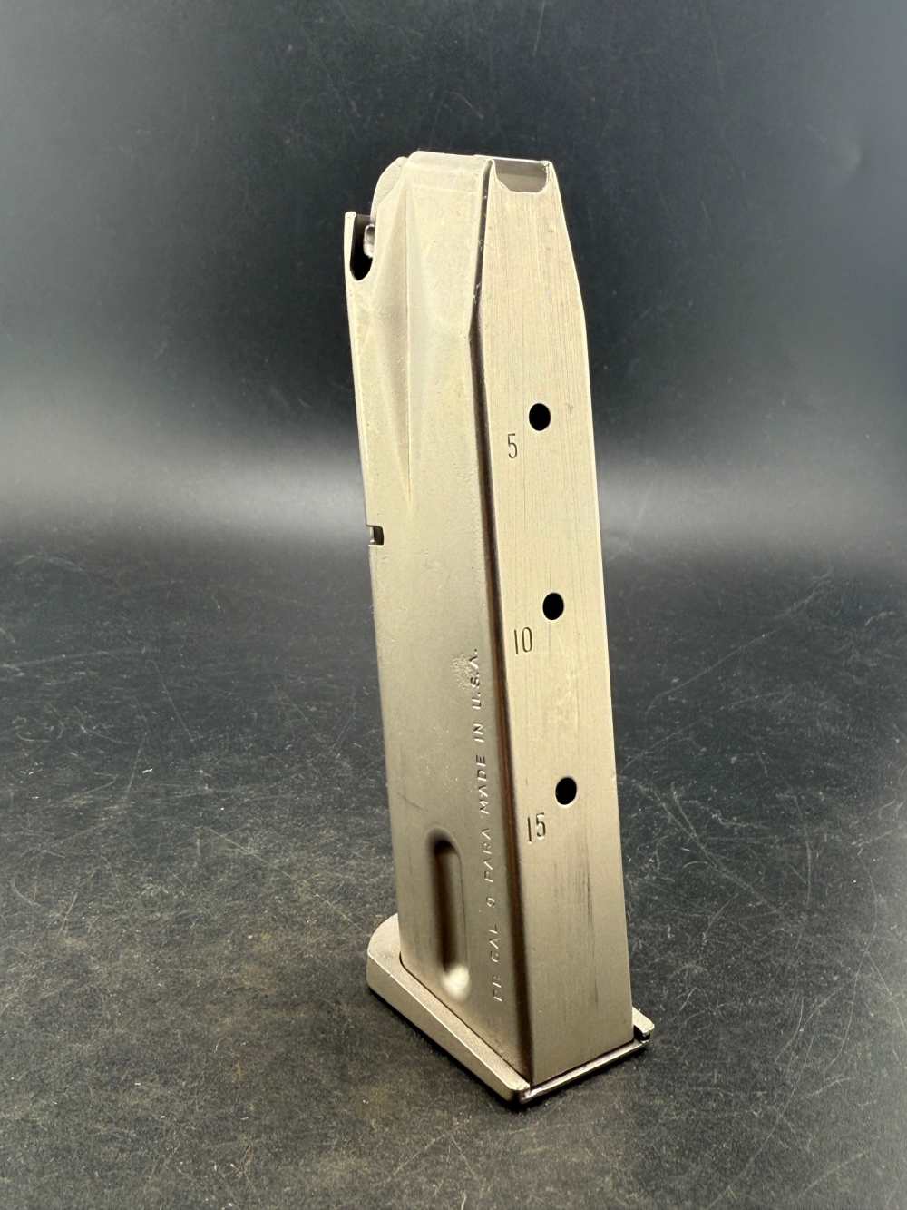 Rare Beretta 92FS Inox GHOST 15 Round 9mm All Stainless Original Magazine-img-0