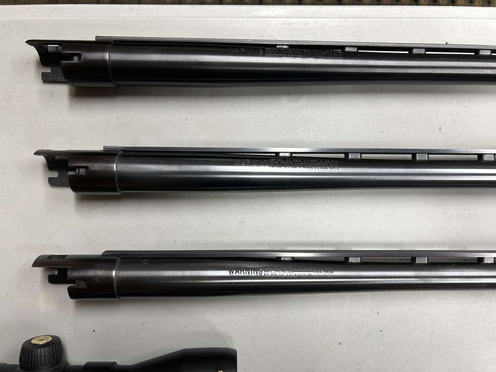 Mossberg 500A 12GA With 4 Barrels & Nikon Scope!-img-9