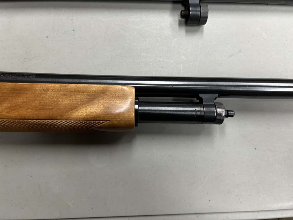 Mossberg 500A 12GA With 4 Barrels & Nikon Scope!-img-7