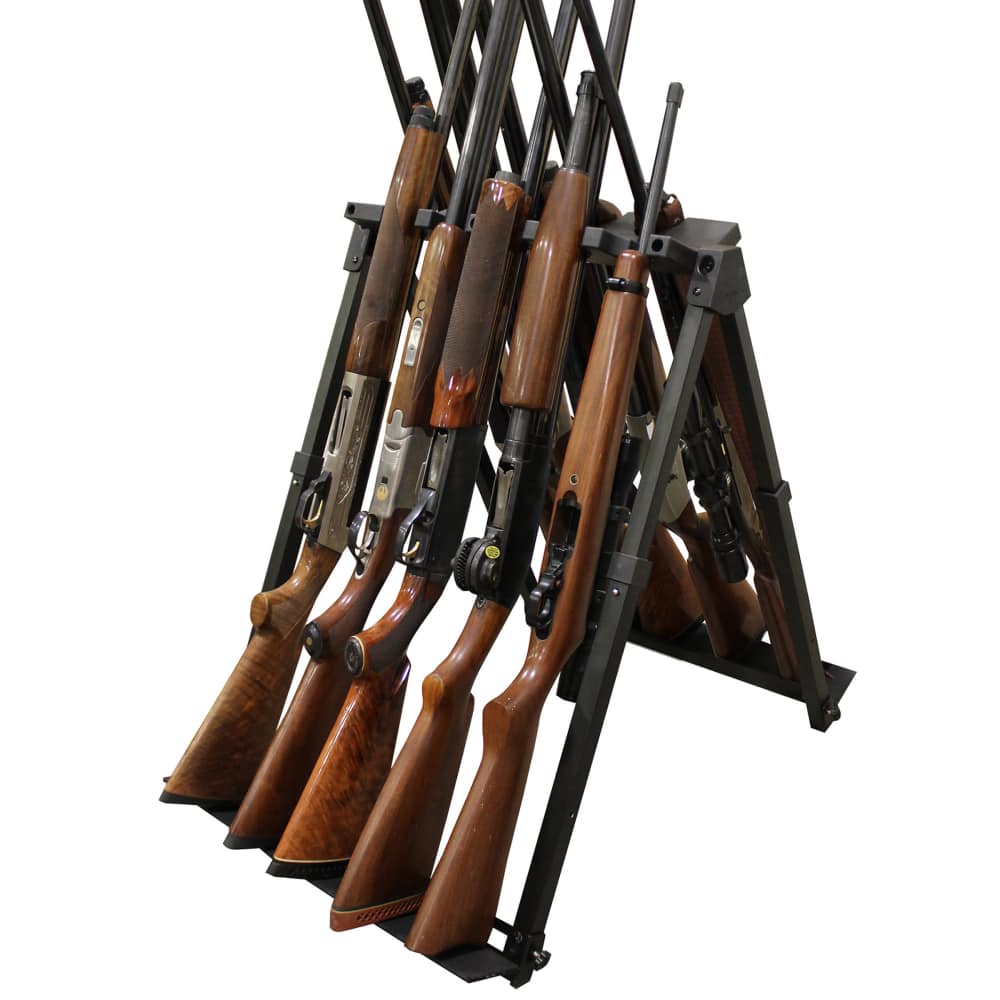 Fold & Go Portable 10 Gun Stand-img-0