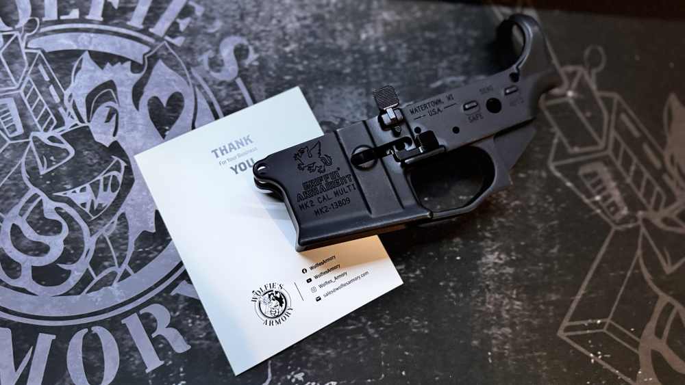 Griffin Armament MK2 AR-15 Ambidextrous Stripped Lower Receiver MK2AL BLK-img-6