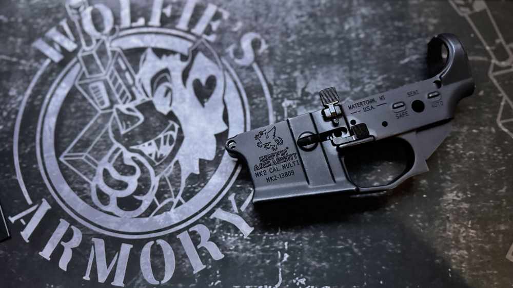 Griffin Armament MK2 AR-15 Ambidextrous Stripped Lower Receiver MK2AL BLK-img-5
