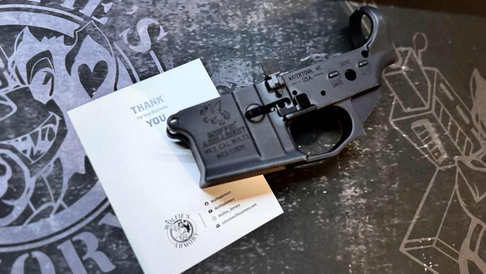 Griffin Armament MK2 AR-15 Ambidextrous Stripped Lower Receiver MK2AL BLK-img-7