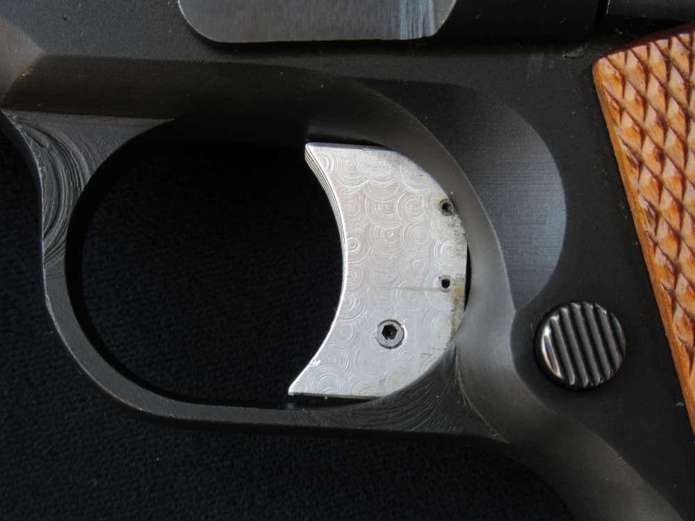 Custom Model 1911 .45 ACP Colt Springfield Armory Wilson Bo-Mar Gold Cup -img-4