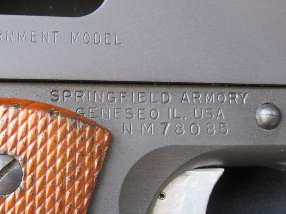 Custom Model 1911 .45 ACP Colt Springfield Armory Wilson Bo-Mar Gold Cup -img-21