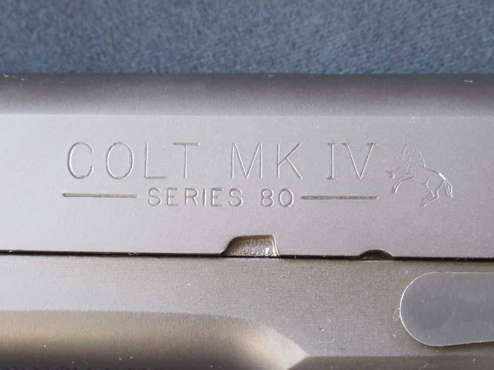 Custom Model 1911 .45 ACP Colt Springfield Armory Wilson Bo-Mar Gold Cup -img-2