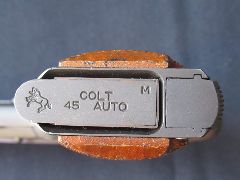 Custom Model 1911 .45 ACP Colt Springfield Armory Wilson Bo-Mar Gold Cup -img-5