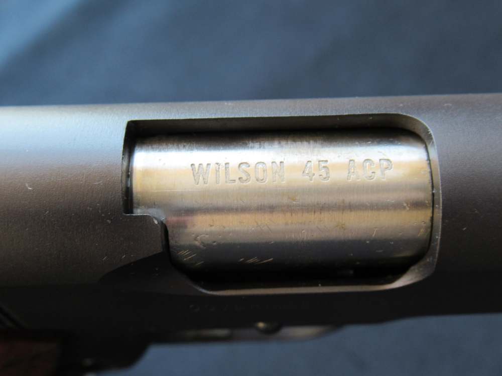 Custom Model 1911 .45 ACP Colt Springfield Armory Wilson Bo-Mar Gold Cup -img-12