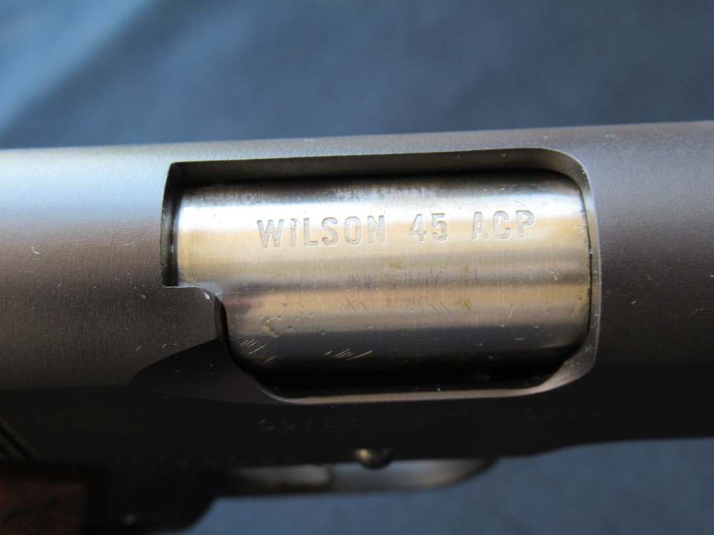 Custom Model 1911 .45 ACP Colt Springfield Armory Wilson Bo-Mar Gold Cup -img-13