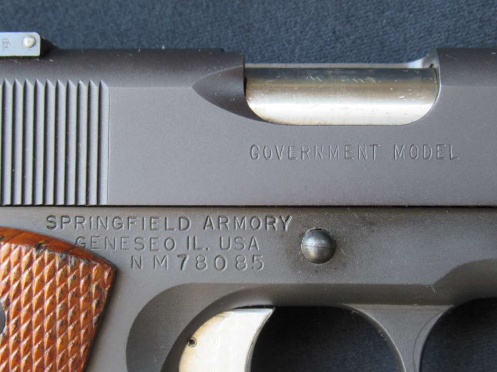 Custom Model 1911 .45 ACP Colt Springfield Armory Wilson Bo-Mar Gold Cup -img-6