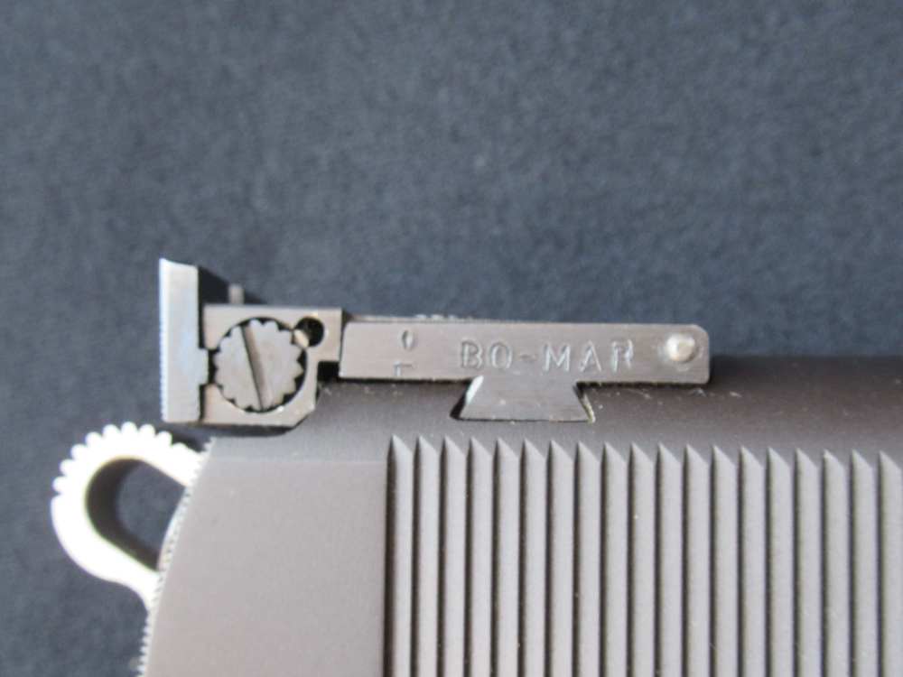 Custom Model 1911 .45 ACP Colt Springfield Armory Wilson Bo-Mar Gold Cup -img-7