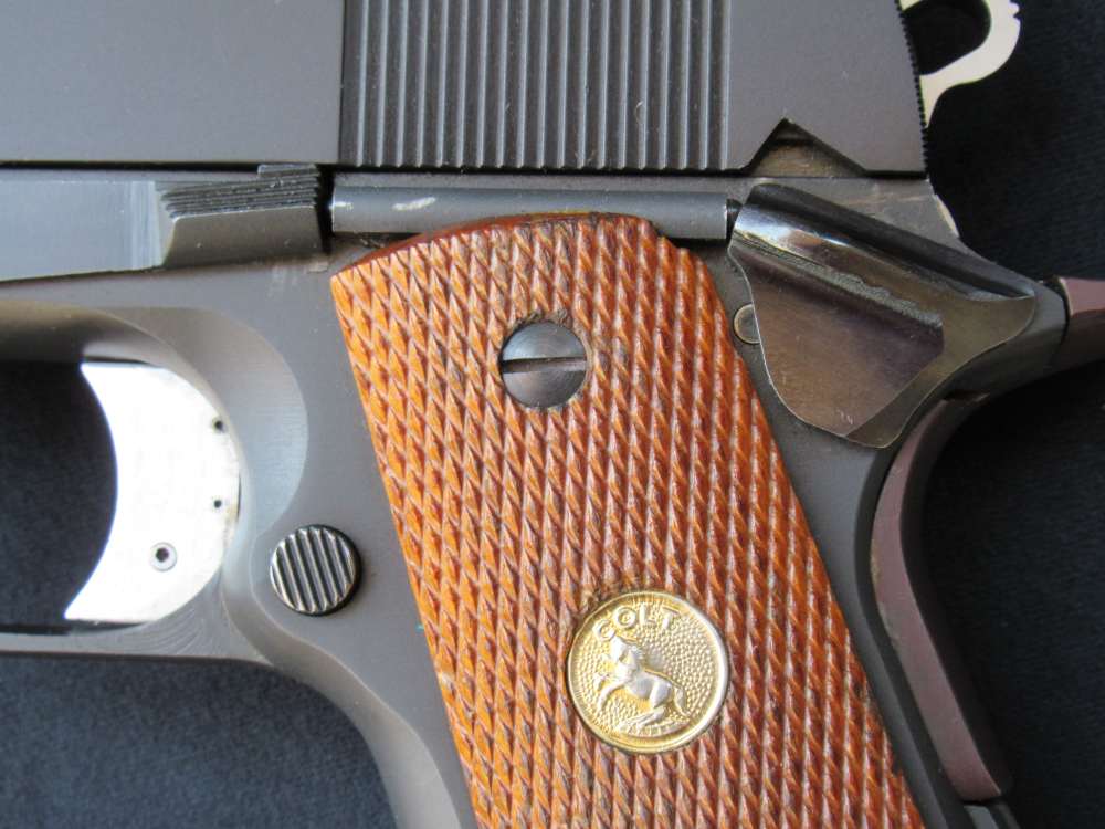 Custom Model 1911 .45 ACP Colt Springfield Armory Wilson Bo-Mar Gold Cup -img-3